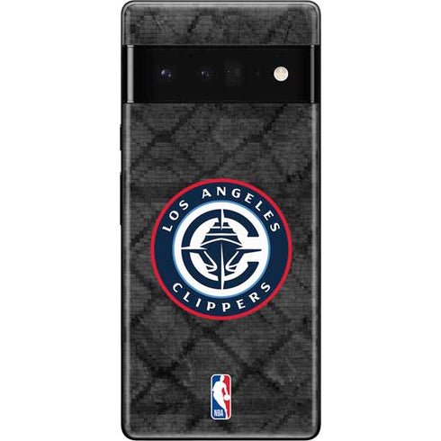 NBA Los Angeles Clippers Black Rust Google Pixel 6 Pro Skin